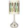 Ragnar Droplet 28" High Vernaculis II Shade Brushed Nickel Table Lamp