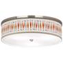 1_Ragnar Liz  20 1/4" Wide Tremble Shade Pattern Modern Ceiling Light