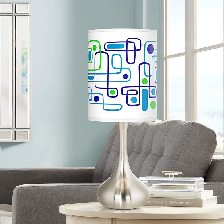 Image 1 Ragnar Racktrack Giclee Modern Droplet Table Lamp