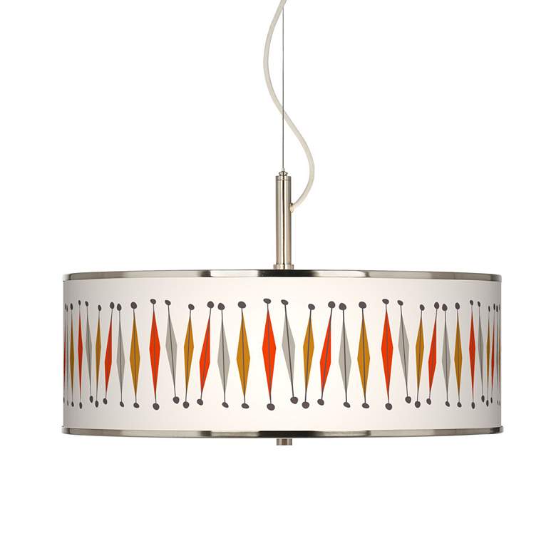 Image 1 Ragnar Tremble Giclee Glow 20" Wide Modern Pendant Light
