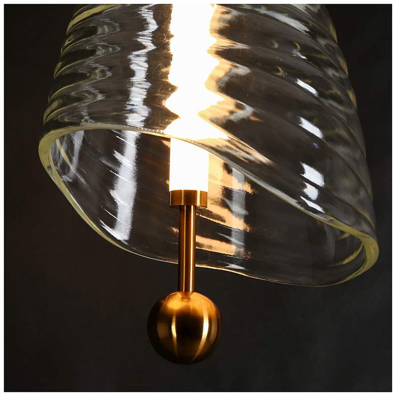 Image 4 Raibering 1-Light LED Resin Pendant Light more views