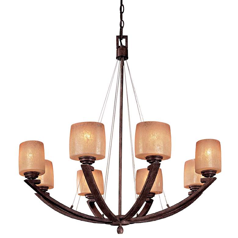 Image 1 Raiden Collection 34" Wide Eight Light Chandelier