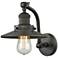 Railroad 5" LED Sconce - Bronze Finish - Bronze Shade