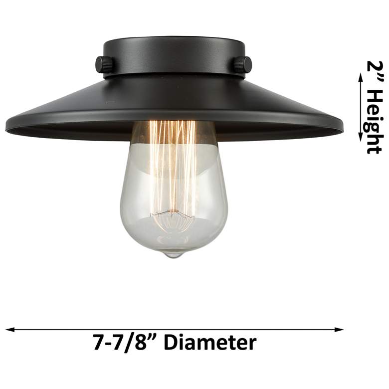 Image 5 Railroad 5" Oil Rubbed Bronze Sconce more views