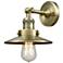 Railroad 8" Antique Brass Sconce