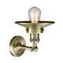 2_Railroad 8" Antique Brass Sconce more views