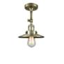 4_Railroad 8" Antique Brass Sconce more views
