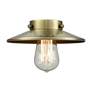 7_Railroad 8" Antique Brass Sconce more views