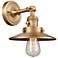 Railroad 8" Brushed Brass Sconce