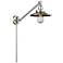 Railroad 8" Brushed Satin Nickel Swing Arm