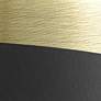 3_Railroad 8" High Black Antique Brass Wall Sconce more views