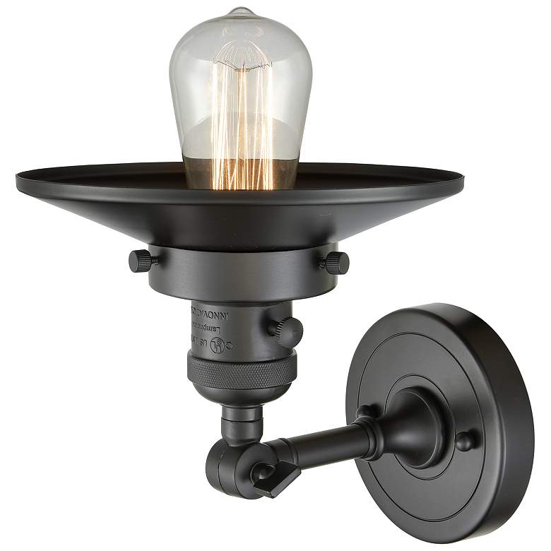 Image 2 Railroad 8" Oil Rubbed Bronze Sconce more views