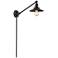 Railroad 8" Oil Rubbed Bronze Swing Arm
