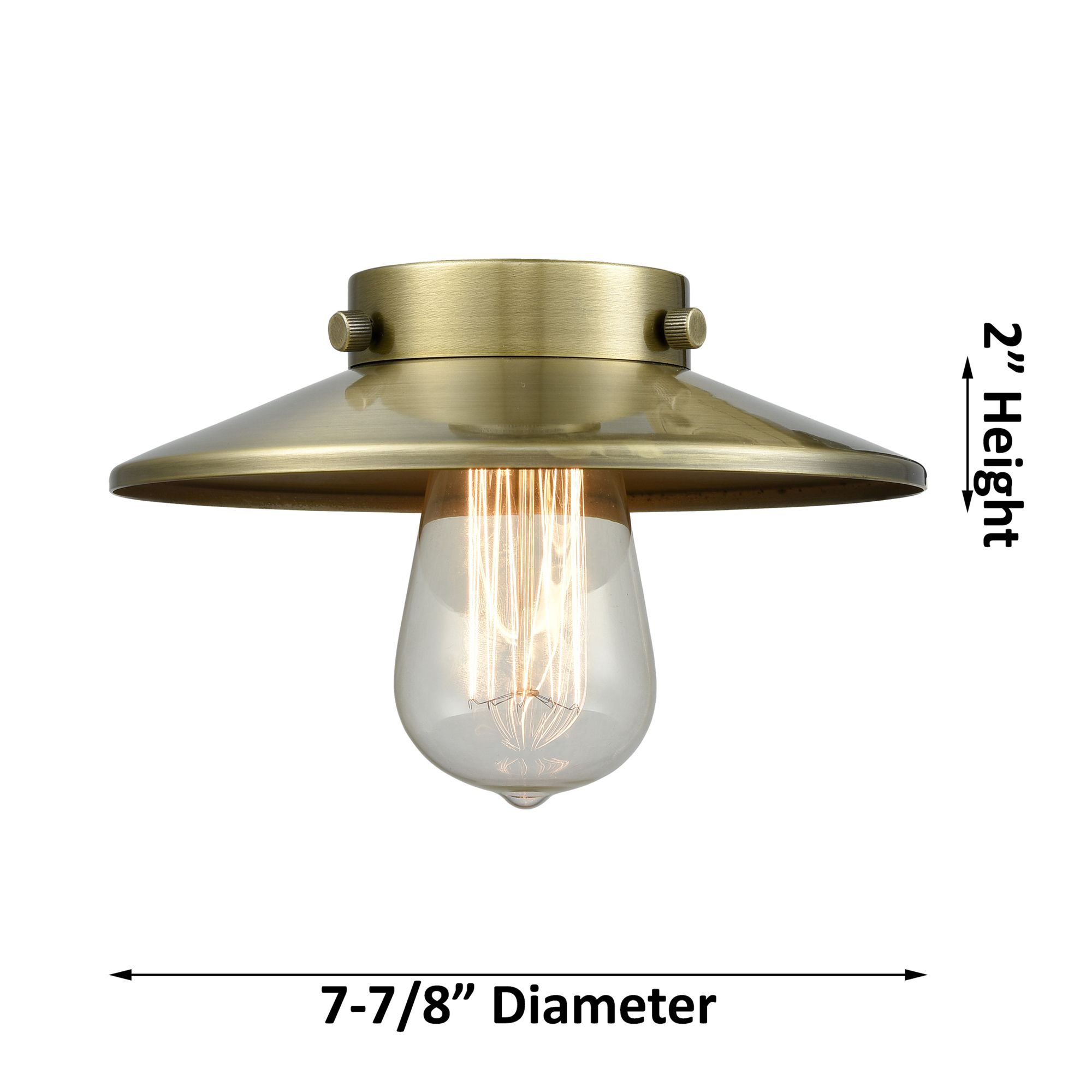 Image 3 Railroad 8" Wide Brushed Satin Nickel LED Mini Pendant - Made to Order more views