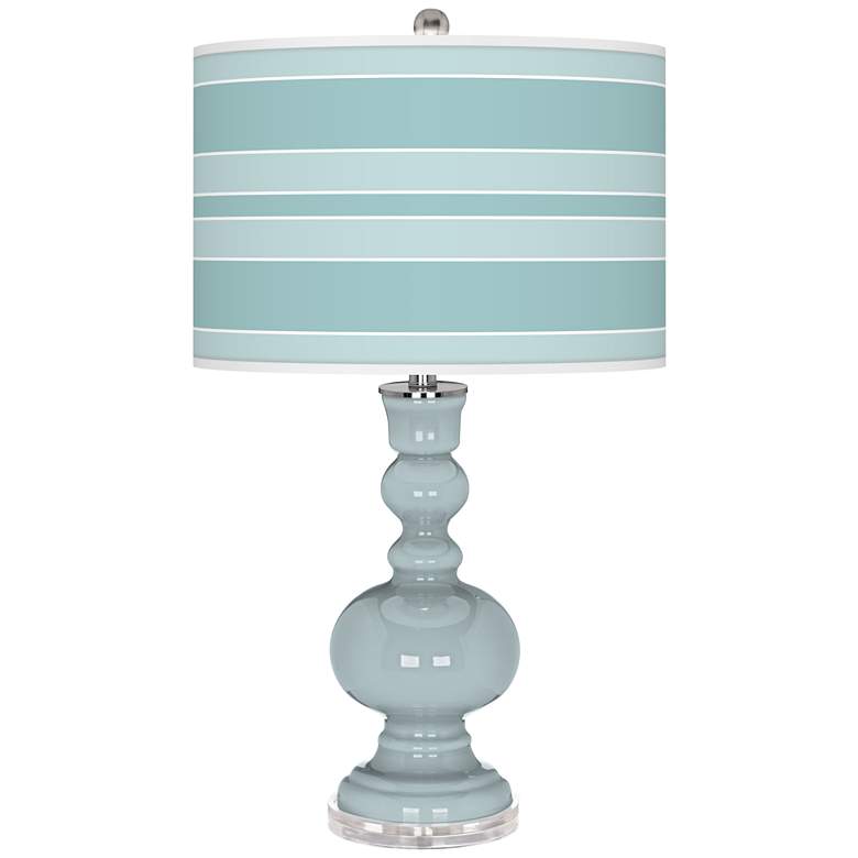 Image 1 Rain Bold Stripe Apothecary Table Lamp