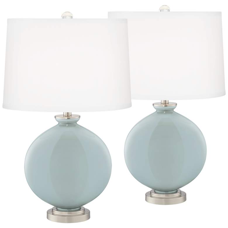 Image 2 Rain Carrie Table Lamp Set of 2 with Dimmers