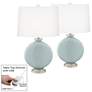Rain Carrie Table Lamp Set of 2 with Dimmers