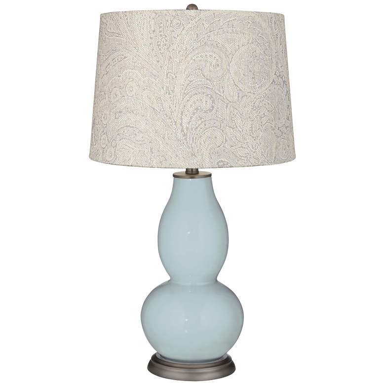 Image 1 Rain Digital Lace Shade Double Gourd Table Lamp
