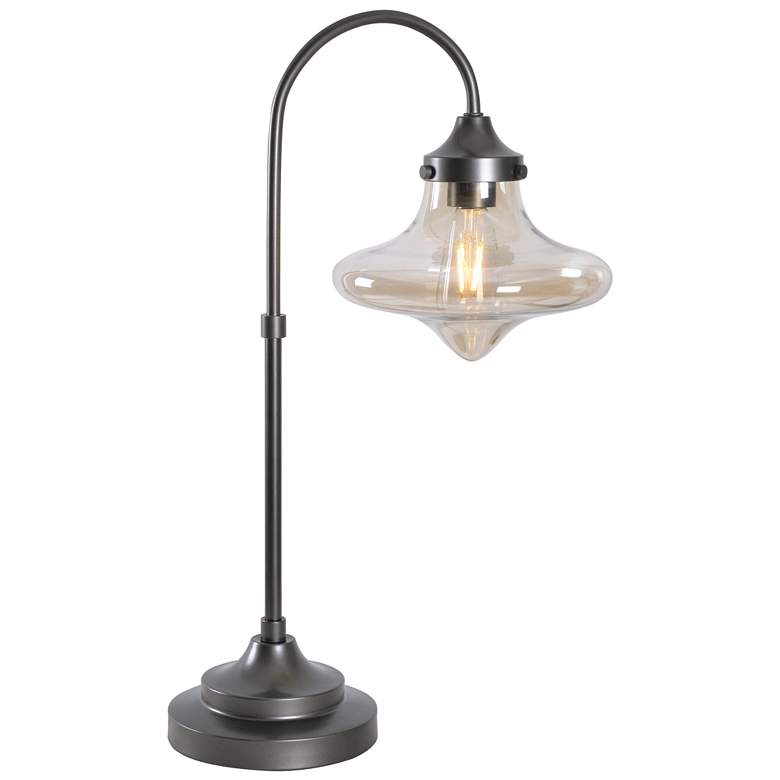Image 1 Rain Drop 26.5" High Warm Bronze Table Lamp