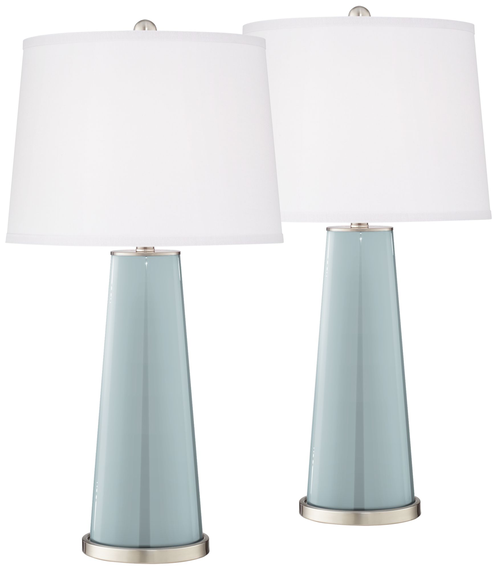 Rain Leo Table Lamp Set of 2 with Dimmers