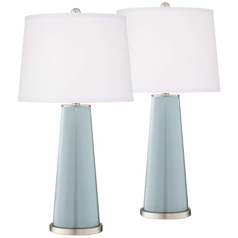 Image 2 Rain Leo Table Lamp Set of 2 with Dimmers