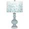 Rain Mosaic Giclee Apothecary Table Lamp