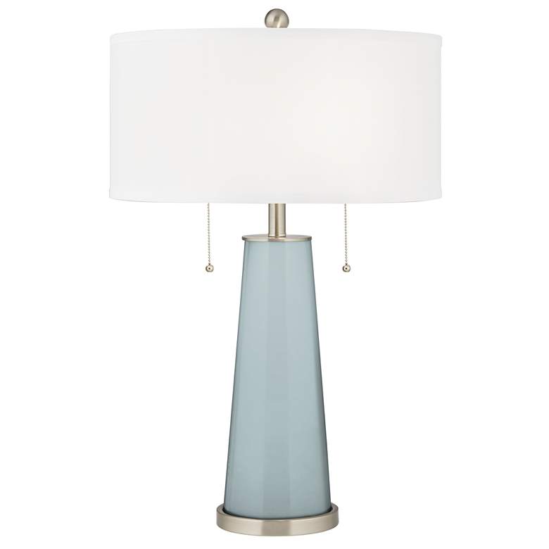 Image 2 Rain Peggy Glass Table Lamp With Dimmer