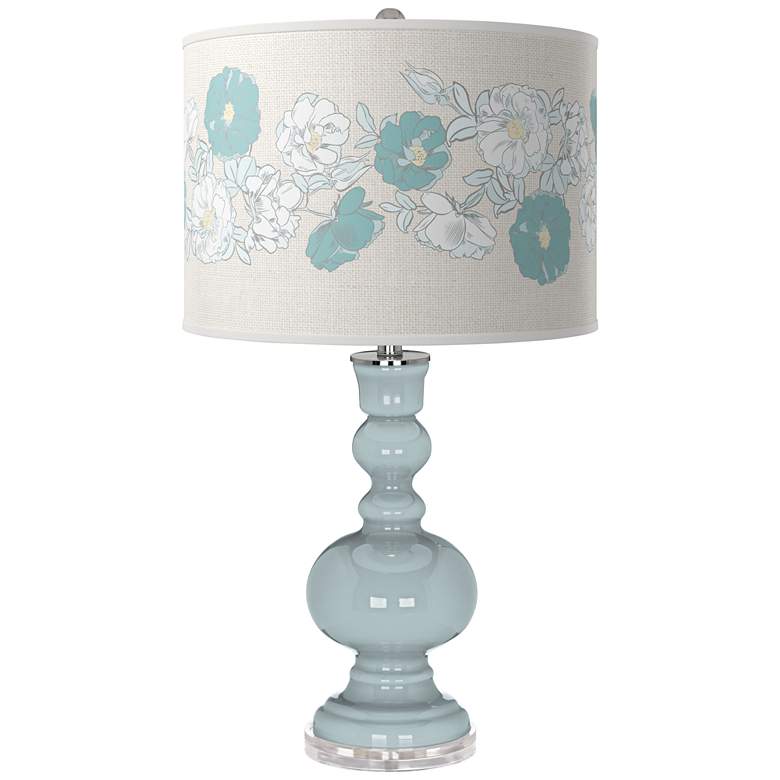 Image 1 Rain Rose Bouquet Apothecary Table Lamp