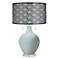 Rain Toby Table Lamp With Black Metal Shade