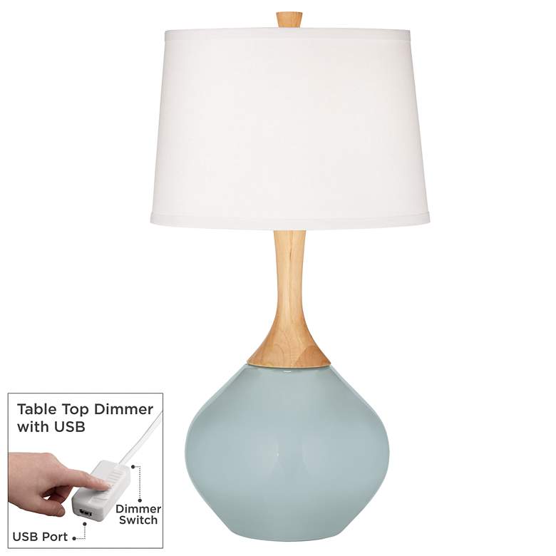 Image 1 Rain Wexler Table Lamp with Dimmer