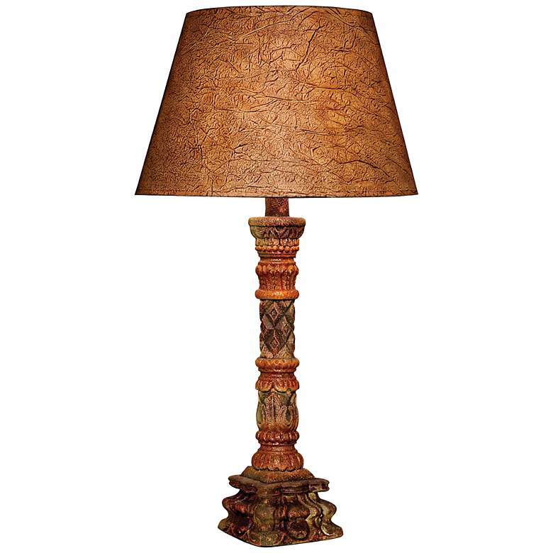 Image 2 Rainbow Desert 31 1/4" High Candlestick Southwest Table Lamp