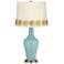 Raindrop Anya Table Lamp with Flower Applique Trim
