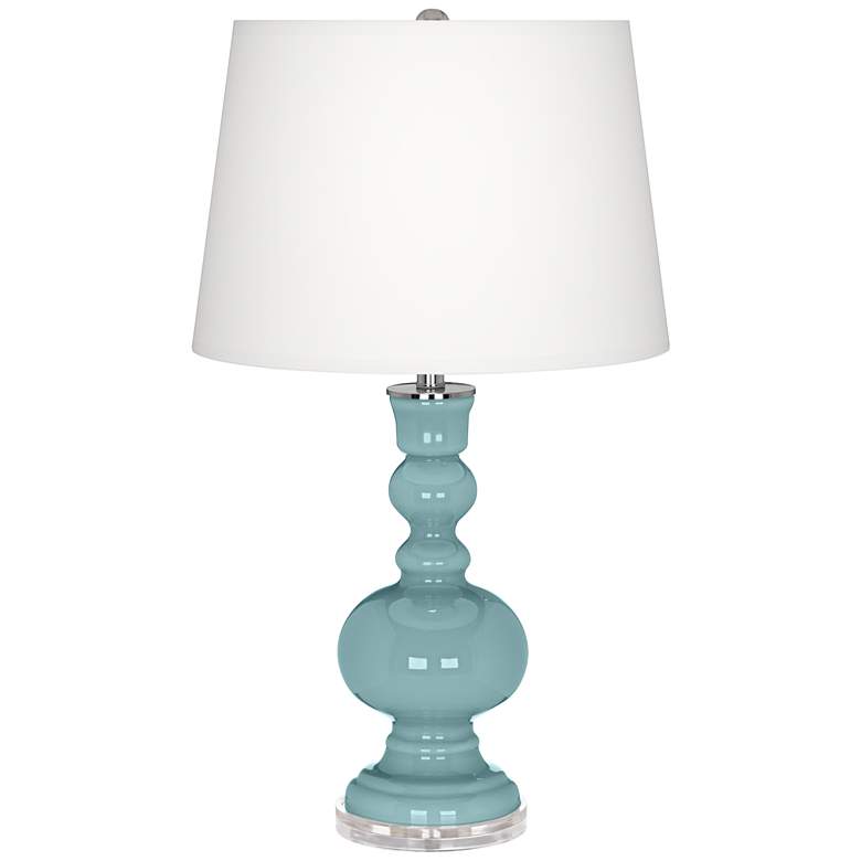 Image 2 Raindrop Apothecary Table Lamp with Dimmer
