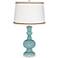 Raindrop Apothecary Table Lamp with Twist Scroll Trim