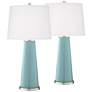 Raindrop Leo Table Lamp Set of 2 with Dimmers