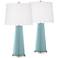 Raindrop Leo Table Lamp Set of 2 with Dimmers