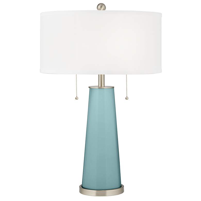 Image 2 Raindrop Peggy Glass Table Lamp With Dimmer