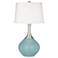Raindrop Spencer Table Lamp with Dimmer