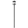 Thumbnail1 of Rainer by Z-Lite Black 15.5 inch 5 Light Outdoor Post Mounted Fixture