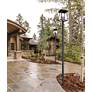 Thumbnail2 of Rainer by Z-Lite Black 15.5 inch 5 Light Outdoor Post Mounted Fixture more views