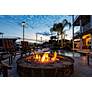 Thumbnail3 of Rainer by Z-Lite Black 15.5 inch 5 Light Outdoor Post Mounted Fixture more views
