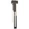 Rainfall 30.2"H Right Oil Rubbed Bronze LED Outdoor Sconce w/ Seeded S
