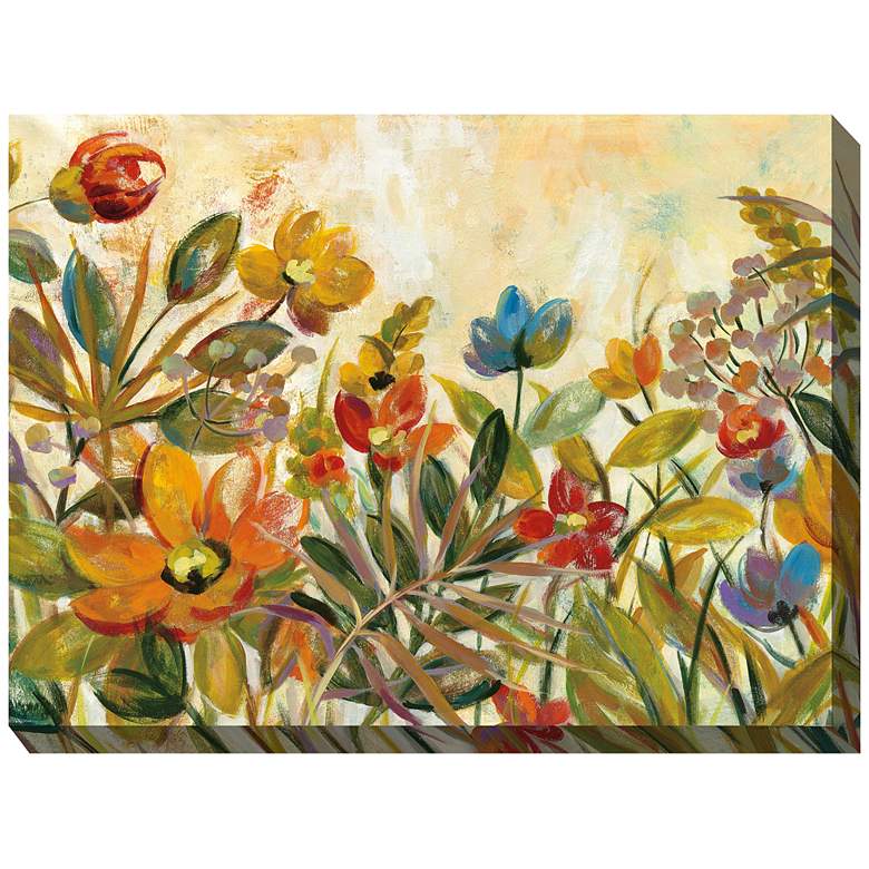 Image 1 Rainforest 40" Wide All-Weather Outdoor Canvas Wall Art