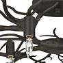 Thumbnail4 of Rainforest 43" Wide Rustic Bronze 10-Light Ceiling Light more views