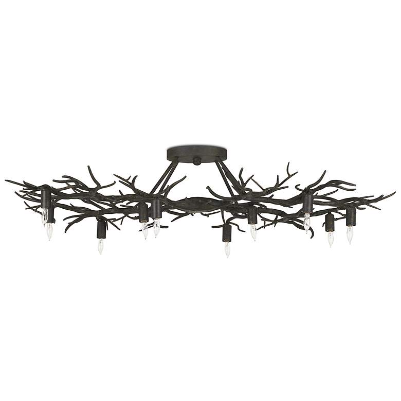 Image 7 Rainforest 43" Wide Rustic Bronze 10-Light Ceiling Light more views