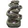 Rainforest 47" High Cascading Waterfall Fountain with Light