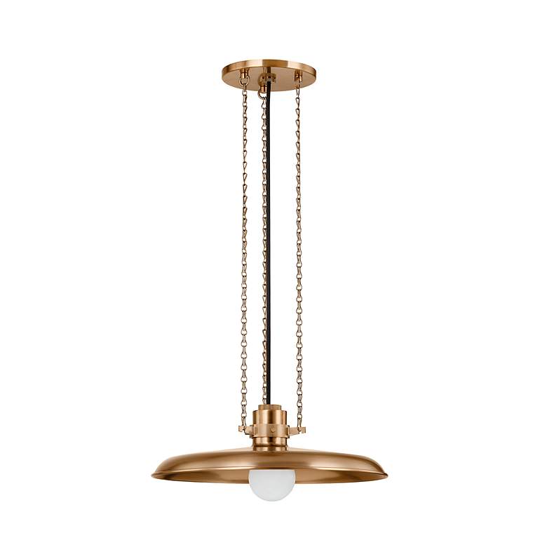 Image 2 Rainhill 16" Wide Patina Brass Pendant Light