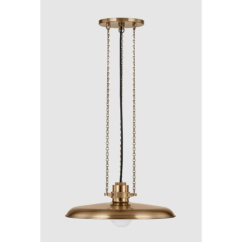 Image 4 Rainhill 16" Wide Patina Brass Pendant Light more views