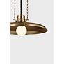6_Rainhill 16" Wide Patina Brass Pendant Light more views