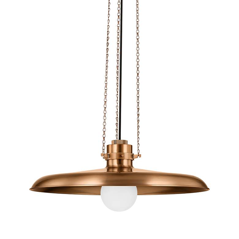 Image 2 Rainhill 24" Wide Patina Brass Pendant Light
